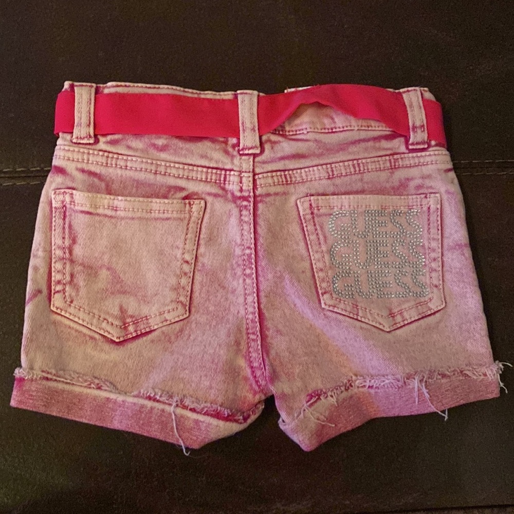 Girls Guess Jean Shorts